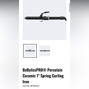 BaBylissPRO Ceramic Curling Iron